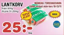 Nya Pulsen Scan Lantkorv erbjuda