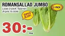 Nya Pulsen Romansallad jumbo erbjuda