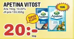 Nya Pulsen Arla Apetina vitost erbjuda