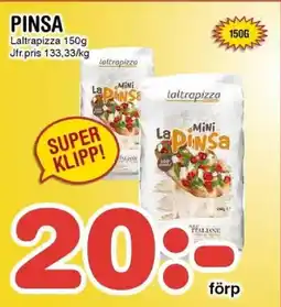 Nya Pulsen Pinsa erbjuda