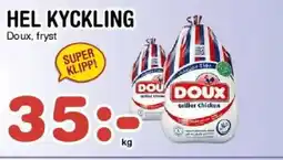 Nya Pulsen Doux Hel kyckling erbjuda