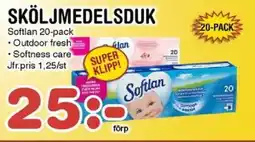 Nya Pulsen Softlan Sköljmedelsduk erbjuda