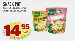 Nya Pulsen Knorr Snack pot erbjuda