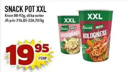 Nya Pulsen Knorr Snack pot XXL erbjuda