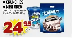 Nya Pulsen Oreo Crunchies • Mini oreo erbjuda