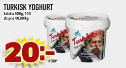 Din Mat Turkisk yoghurt erbjuda
