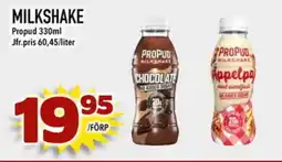 Din Mat PROPUD Milkshake erbjuda