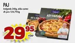 Din Mat DAFGÅRDS Paj erbjuda