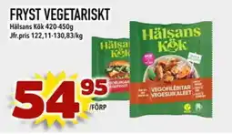 Din Mat HÄLSANS KÖK Fryst vegetariskt erbjuda