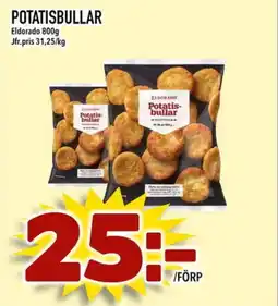 Din Mat ELDORADO Potatisbullar erbjuda