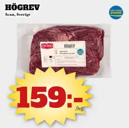 Bonum Matmarknad SCAN Högrev erbjuda