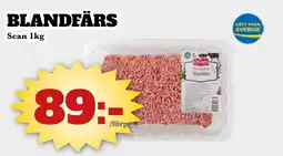 Bonum Matmarknad SCAN Blandfärs erbjuda