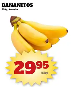 Bonum Matmarknad Bananitos erbjuda
