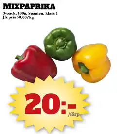 Bonum Matmarknad Mixpaprika erbjuda