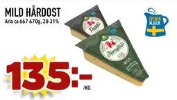 Bonum Matmarknad ARLA Mild hårdost erbjuda