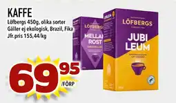 Bonum Matmarknad LÖFBERGS Kaffe erbjuda