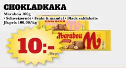 Bonum Matmarknad MARABOU Chokladkaka erbjuda