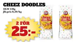 Bonum Matmarknad OLW Cheez doodles erbjuda