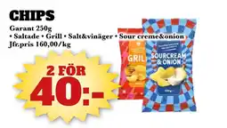 Bonum Matmarknad GARANT Chips erbjuda