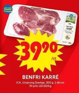 ICA Maxi ICA Benfri karré erbjuda