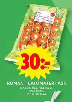 ICA Maxi ICA Romanticatomater i ask erbjuda