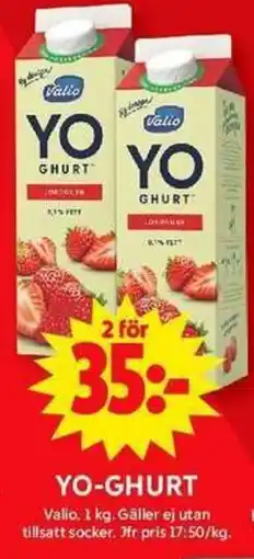ICA Maxi VALIO Yo-ghurt erbjuda