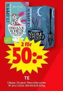 ICA Maxi CLIPPER Te erbjuda