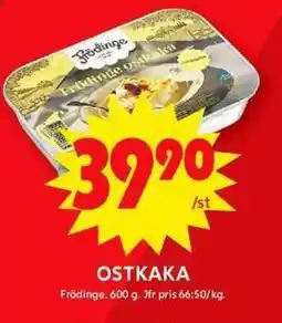 ICA Maxi FRÖDINGE Ostkaka erbjuda