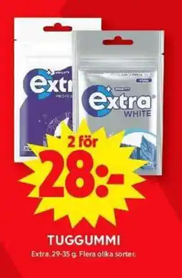 ICA Maxi EXTRA Tuggummi erbjuda