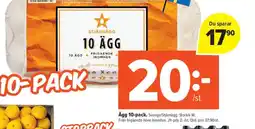 Coop Extra Ägg 10-pack erbjuda