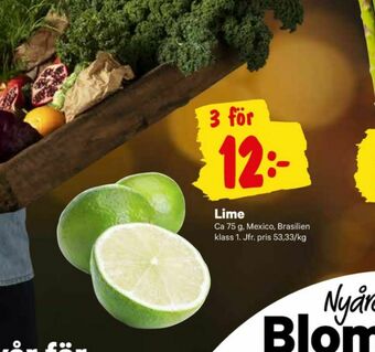 City Gross Lime erbjuda