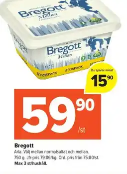 Coop Extra ARLA Bregott erbjuda