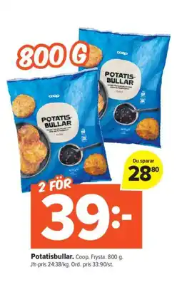 Coop Extra COOP Potatisbullar erbjuda