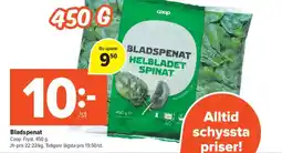 Coop Extra COOP Bladspenat erbjuda