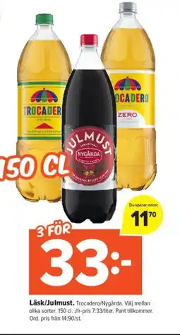 Coop Extra Läsk/julmust erbjuda