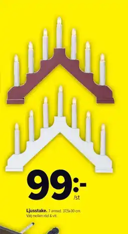 Coop Extra Ljusstake erbjuda