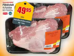 Extra Mjällby Stormarknad Fläskstek erbjuda