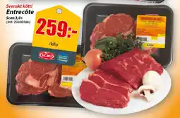 Extra Mjällby Stormarknad SCAN Entrecôte erbjuda