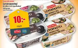 Extra Mjällby Stormarknad Leverpastej erbjuda