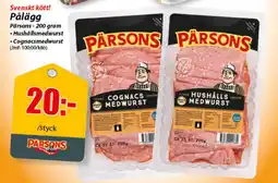 Extra Mjällby Stormarknad PÄRSONS Pålägg erbjuda