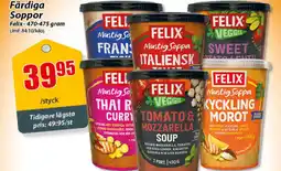 Extra Mjällby Stormarknad FELIX Färdiga soppor erbjuda