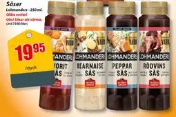 Extra Mjällby Stormarknad LOHMANDERS Såser erbjuda