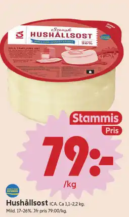 ICA Nära ICA Hushållsost erbjuda