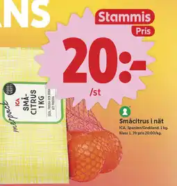 ICA Nära ICA Småcitrus i nät erbjuda
