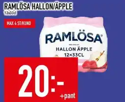 Matdax RAMLÖSA Hallon/apple erbjuda