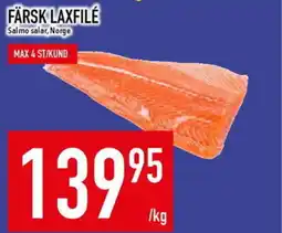 Matdax Färsk laxfile erbjuda