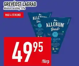 Matdax ALLERUM Grevéost lagrad erbjuda