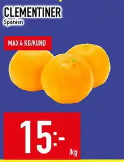 Matdax Clementiner erbjuda