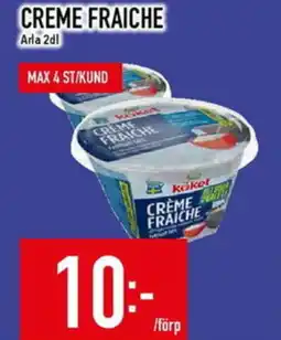 Matdax ARLA Creme fraiche erbjuda
