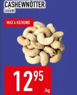 Matdax Cashewnötter erbjuda